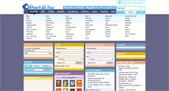 Desktop Screenshot of portal.hu